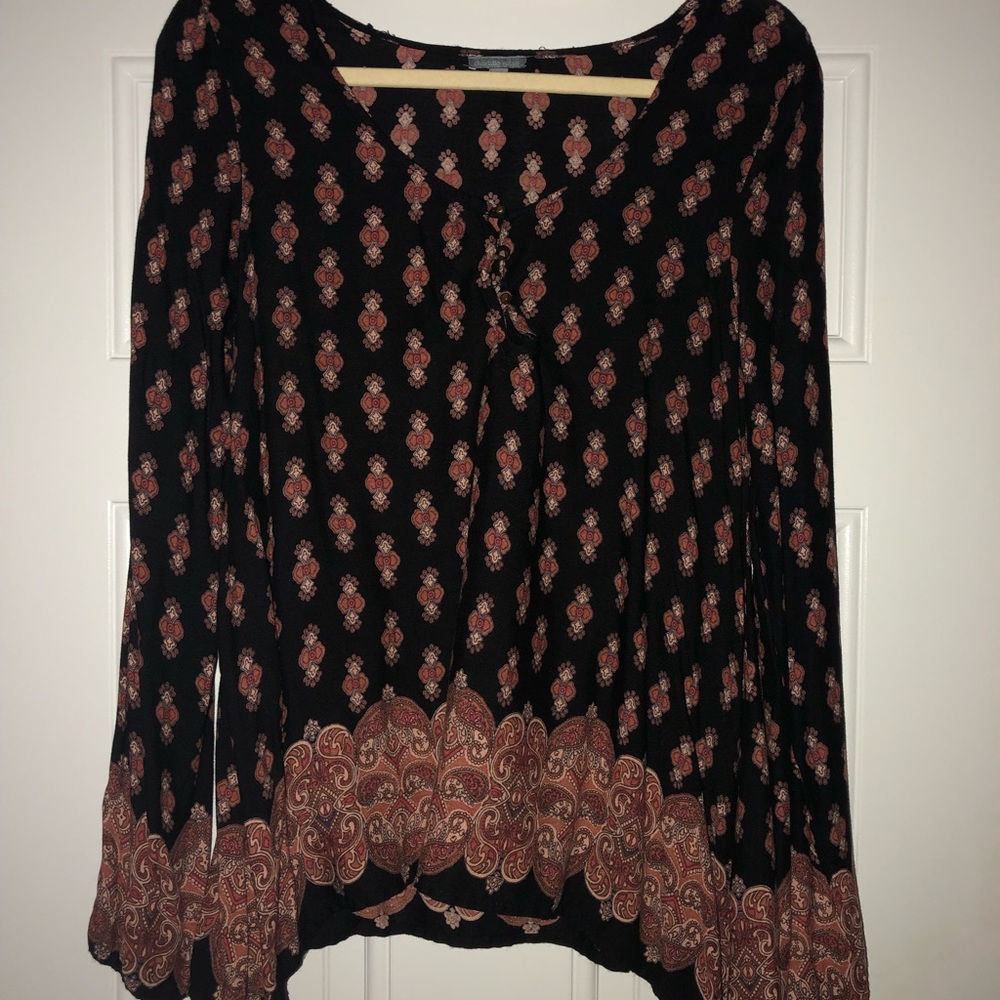 Long sleeve blouse
